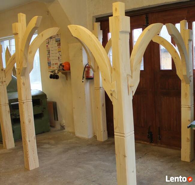 Słup Ozdobny Słupy do altany Altana Zadaszenie Taras Pergola