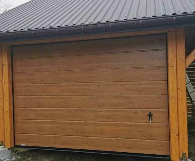 Brama garażowa złoty dąb, mahoń, orzech, winchester,