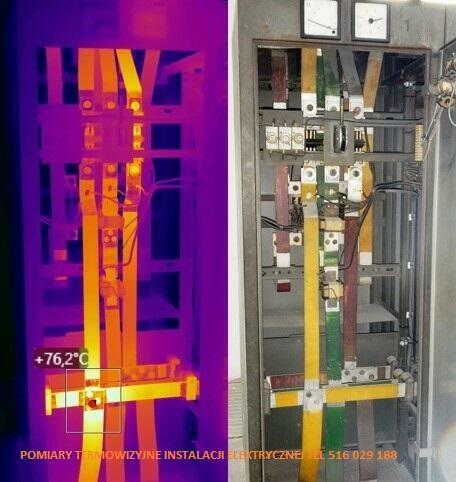 Pomiary termowizyjne instalacji elektrycznej Warszawa