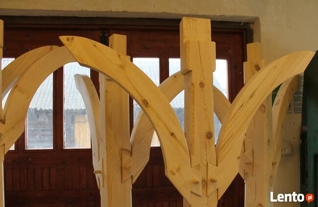 Słup Ozdobny Słupy do altany Altana Zadaszenie Taras Pergola