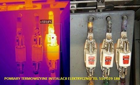 Pomiary termowizyjne instalacji elektrycznej Warszawa
