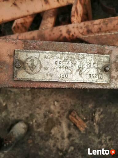 Glebogryzarka Unia Grudziądz o szerokości 2metry