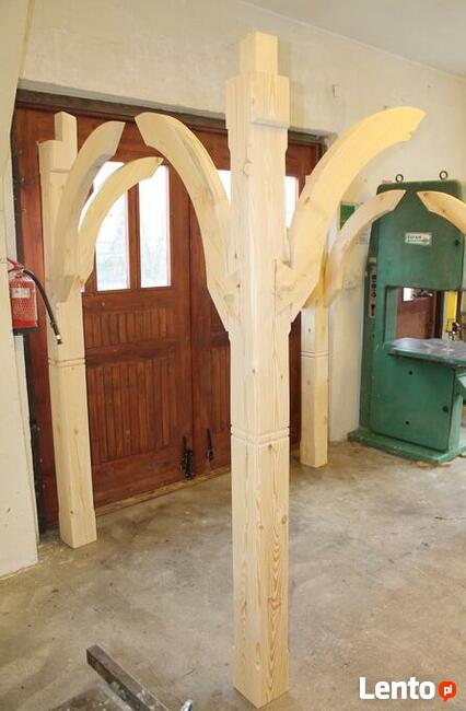 Słup Ozdobny Słupy do altany Altana Zadaszenie Taras Pergola