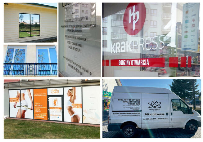 Folie mrożone, przeciwsłoneczne, antywłamaniowe – sprzedaż,