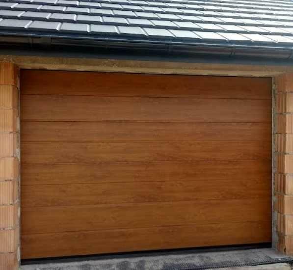 Brama garażowa złoty dąb, mahoń, orzech, winchester,