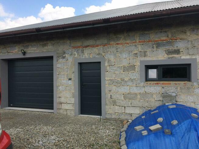 Drzwi techniczne stalowo-aluminiowe robione na wymiar