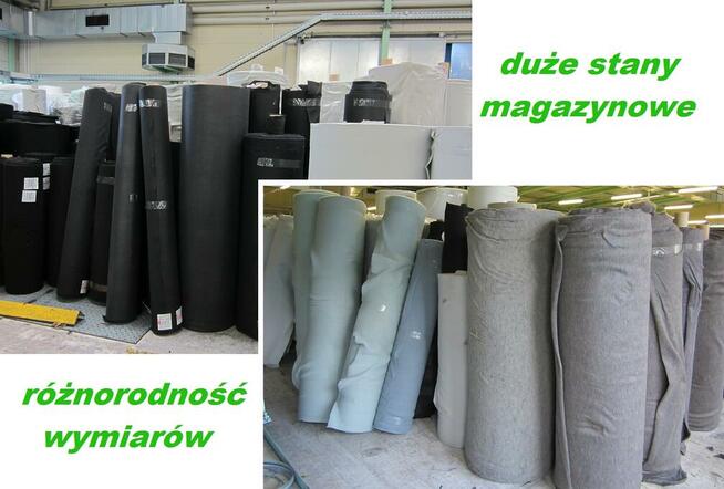 Geowłóknina - mocna 250g z Nylonem - pod grys, żwir, kliniec