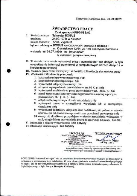 Szukam pracy biurowej