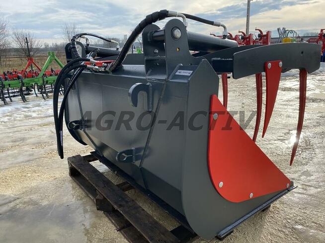 Łyżko-Krokodyl obornika 2.0 m MOCNY TRANSPORT