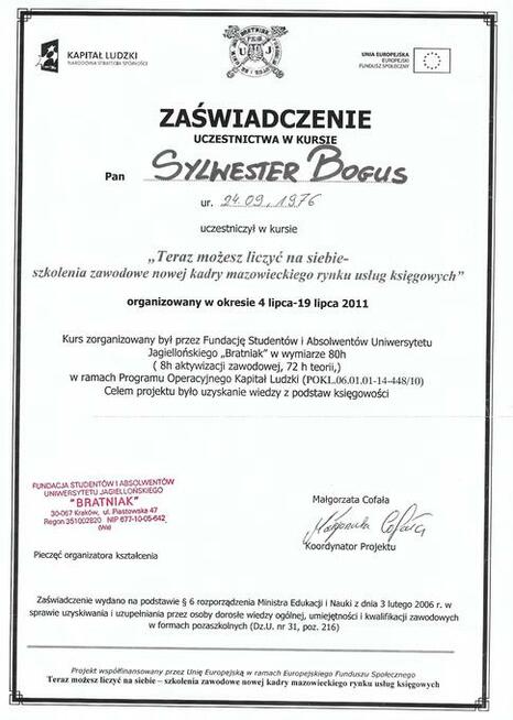 Szukam pracy biurowej