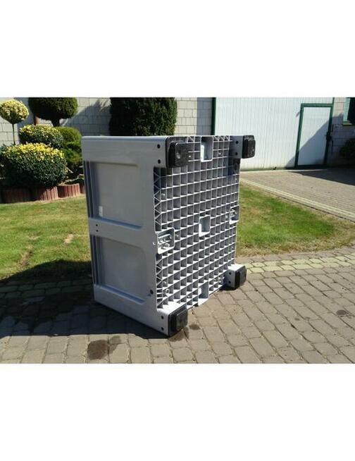 Skrzyniopalety, pojemniki plastikowe - nowe,