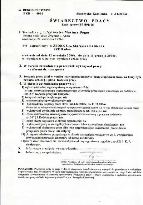 Szukam pracy biurowej