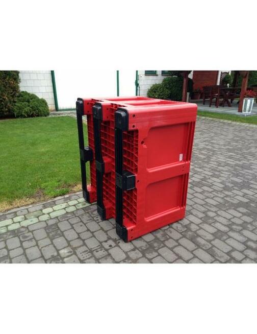 Skrzyniopalety, pojemniki plastikowe - nowe,