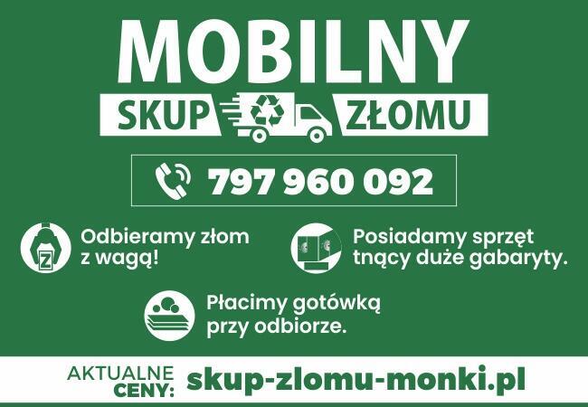 Skup Złomu Grajewo - Mobilny Odbiór Złomu z Wagą.