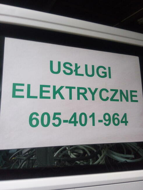 usługi elektryczne