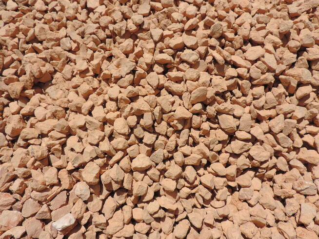 Grys Rosso Kamień czarwony grys pomarańczowy kamień ozdobny