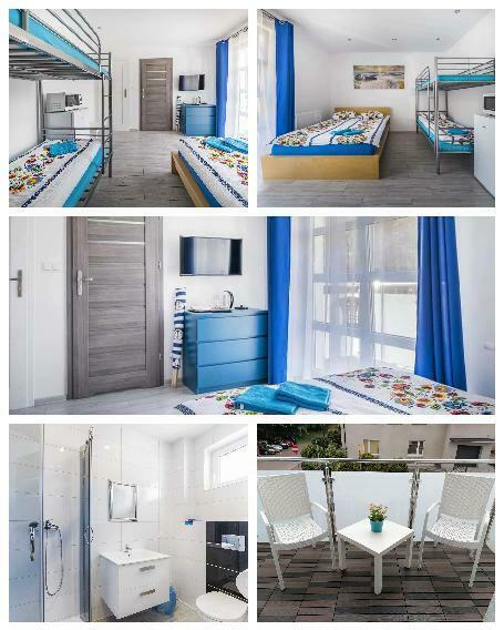 Pokoje z łazienkami blisko morza i Alei Gwiazd Bon Turystycz