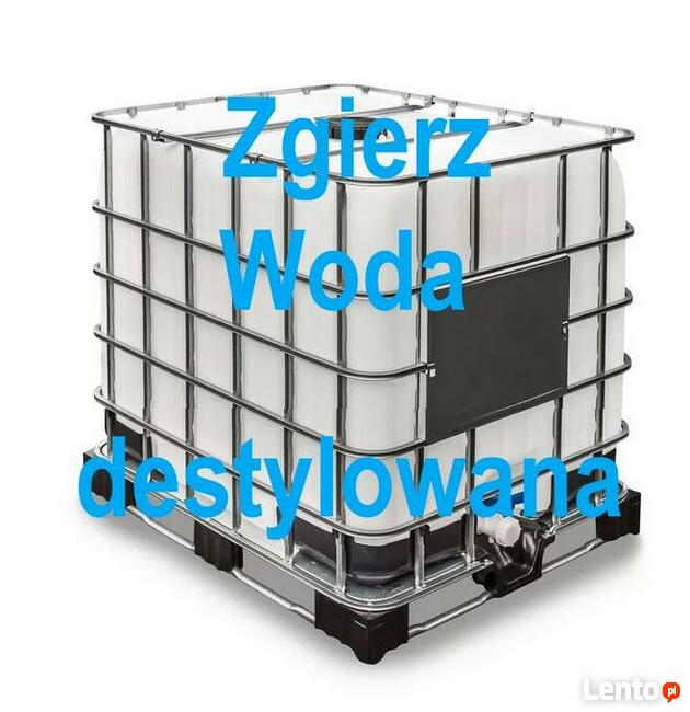 Woda destylowana 1000 L