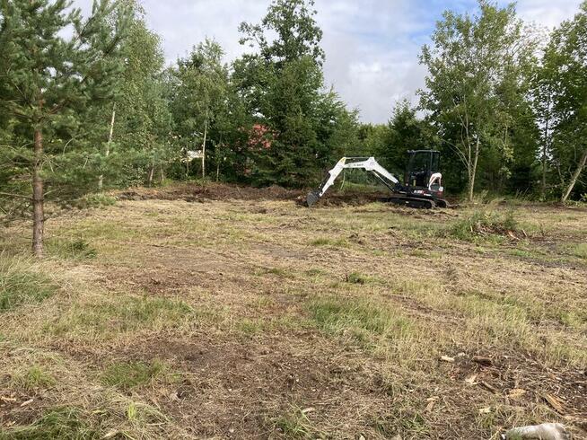 Kopark-Mulczer leśny-wycinka - przygotowanie pod siew-