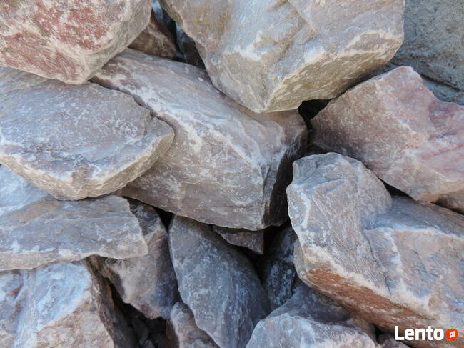 Kamień do gabionu Różowy 90-150 mm ogrodzenie gabion mur