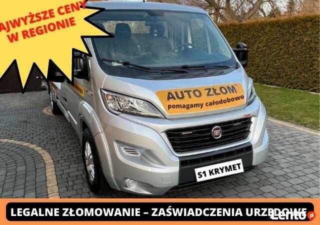 AUTO ZŁOMOWANIE SKUPtel.501-525-515 osobowe dostawcze każde
