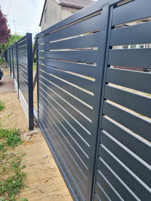 Bramy, ogrodzenia palisadowe, ogrodzenia panelowe