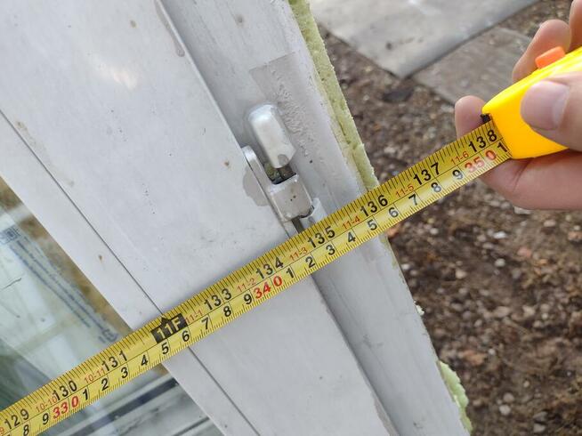 Okno pcv 346 cm x 160 cm