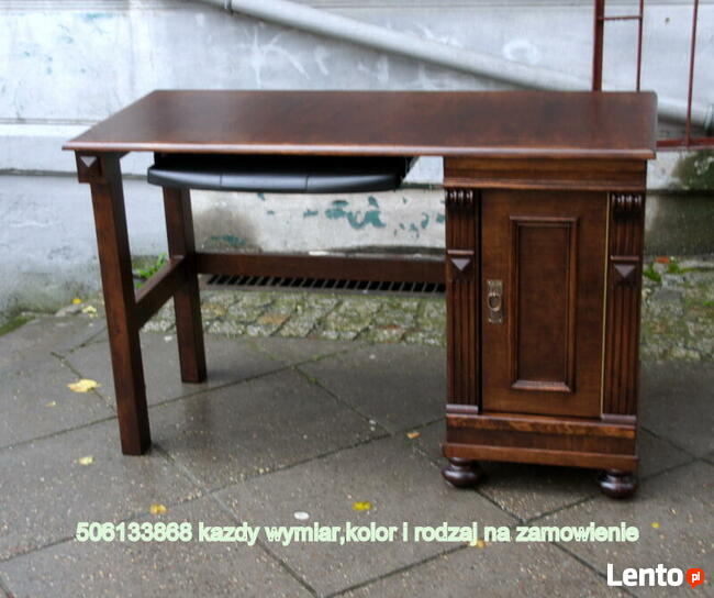 Biurko, każdy wymiar, kolor, rodzaj i biblioteczki, regały