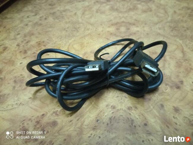 Długi kabel USB z wejściem damskim 2,80