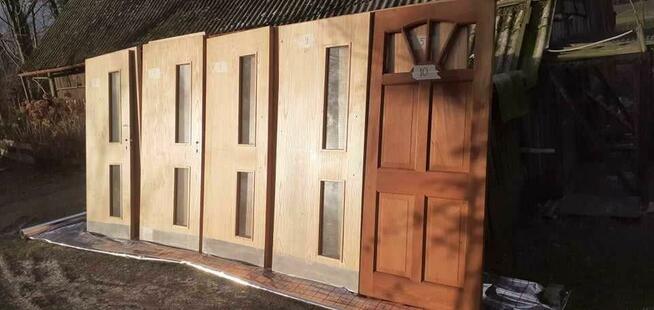 Drzwi nowe, używane, okucia, futryny, dodatki.