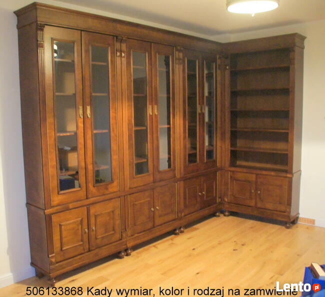 Biurko, każdy wymiar, kolor, rodzaj i biblioteczki, regały