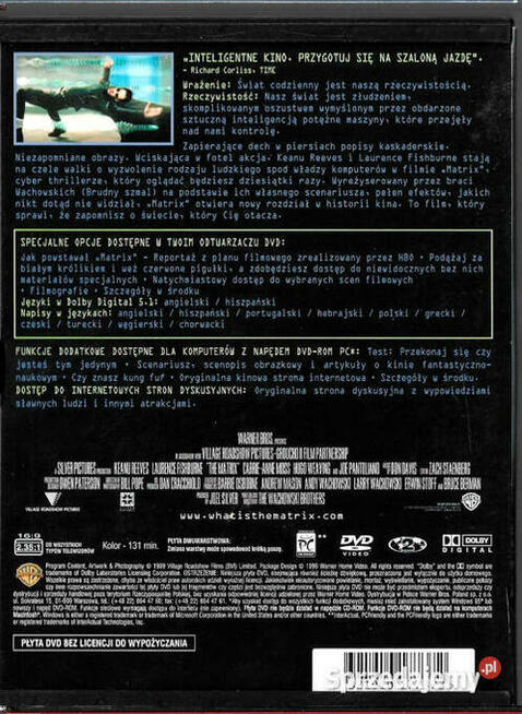 Filmy DVD - 5 szt.