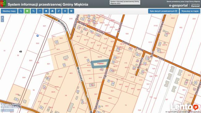 Działka budowlana Krępice Miękinia Wrocław