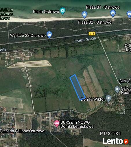 DZIAŁKI NAD MORZEM OSTROWO koło KARWI I JASTRZEBIEJ GORY 60