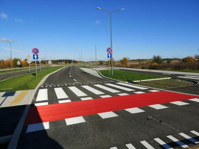 Oznakowanie Poziome grubowarstwowe, malowanie linii pasów