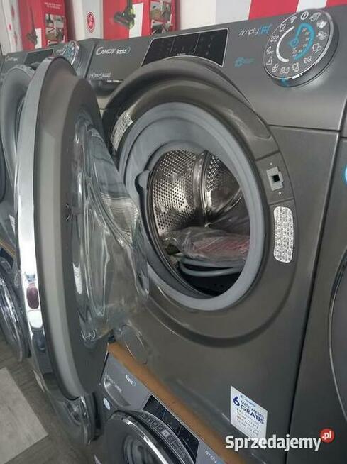 Nowa pralka Candy RapidO Slim RO4 1276DWMCRE-S 7kg 1200 obr/