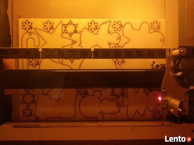 Ploter laserowy 40W. Laser do grawerowania i cięcia