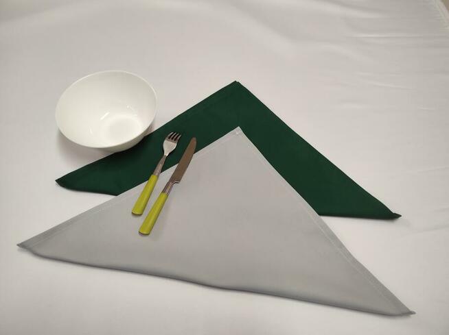 Serwetki 45x45 Bankietówki ZIELONE - Bawełna