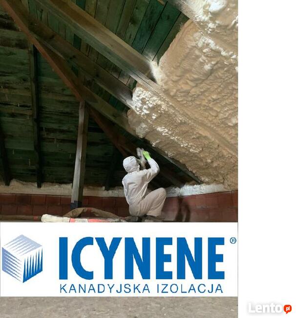 izolacje pianą pur icynene, ocieplanie, ocieplenie pianka