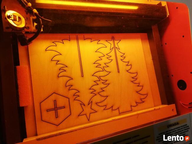 Ploter laserowy 40W. Laser do grawerowania i cięcia