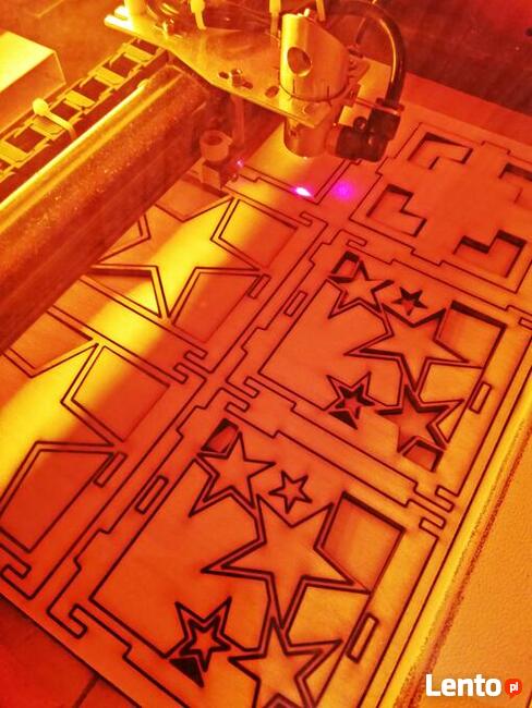 Ploter laserowy 40W. Laser do grawerowania i cięcia