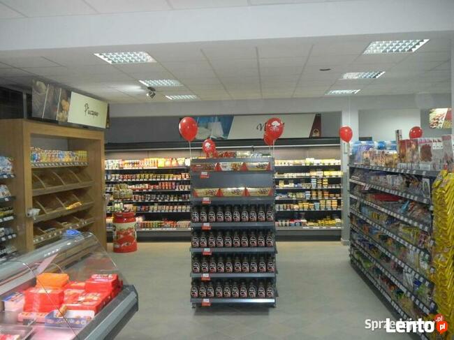 Regał środkowy przyścienny sklepowy metalowy grafit antracyt