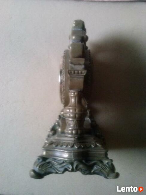 Zegar kominkowy kwarcowy z budzikiem, 190 zł.