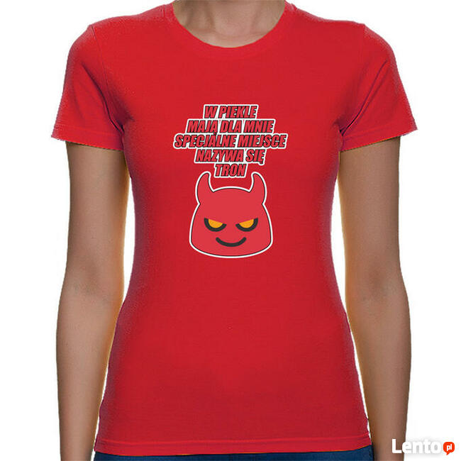 Specjalne miejsce w piekle - bluzka damska z nadrukiem