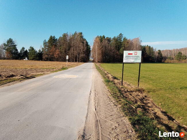 Piękna inwestycyjna- lewoskręt z DK 8