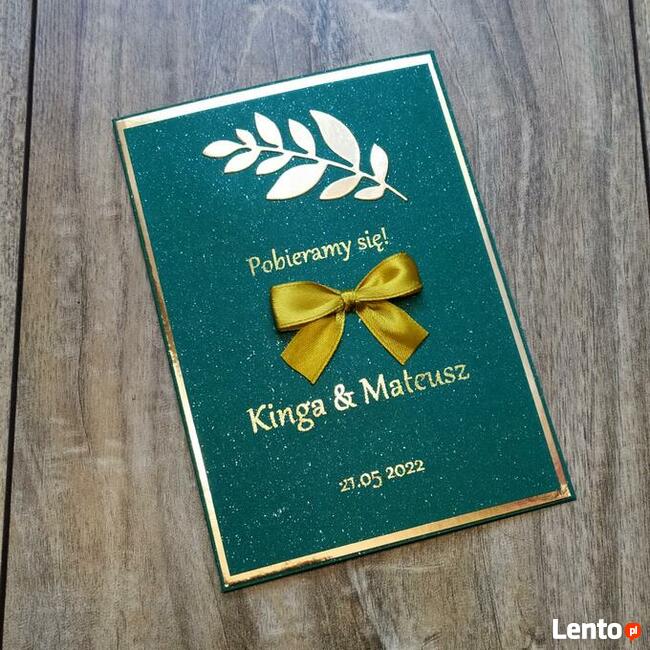 Zaproszenia ręcznie robione