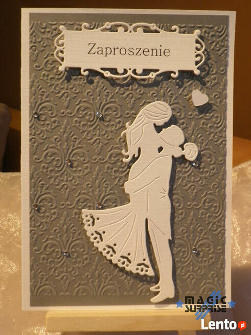 Zaproszenia ręcznie robione