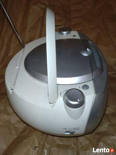 Philips CD Soundmachine AZ1027 uszkodzony, częściowo działa