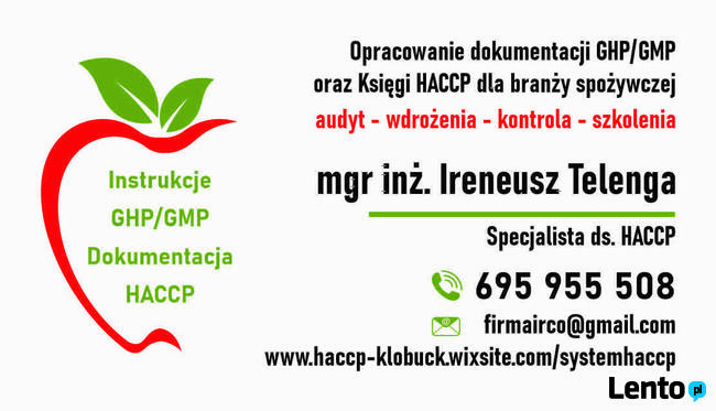 Księga HACCP - SANEPID