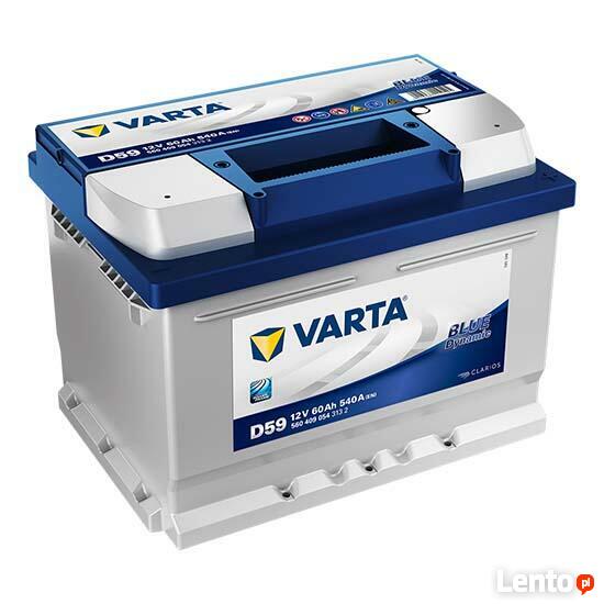 Akumulator VARTA Blue Dynamic D59 60Ah 540A EN